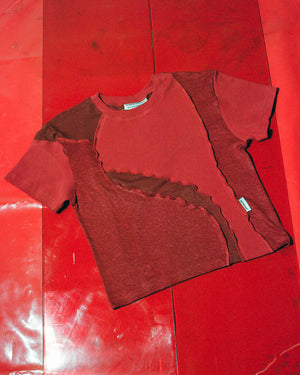 Rib Tee Red